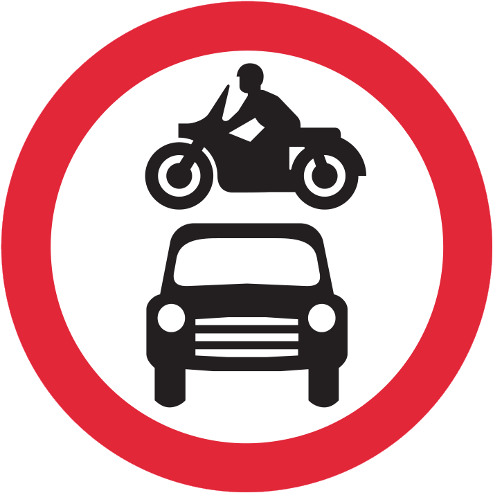 Red Circle Road Sign